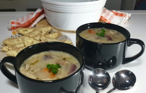 Creamy Chicken Noodle Soup 3